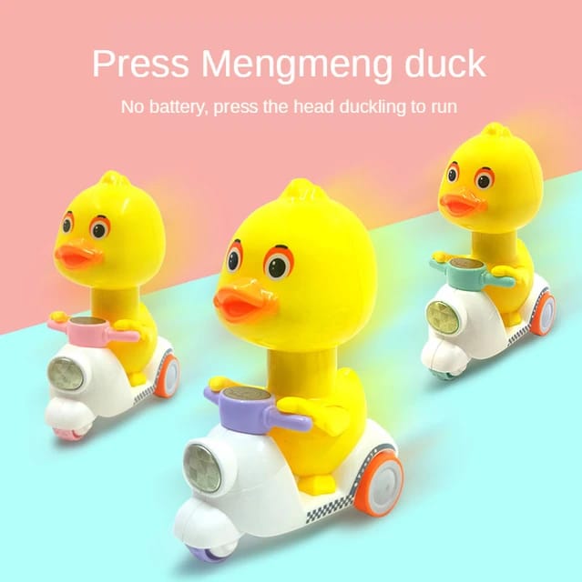 Push Back Duck Motorcycle