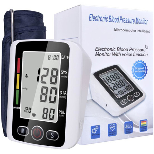 Automatic Digital Blood Pressure Cuff Portable ECG Machine Blood Pressure Monitor