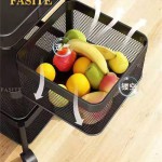 5 Layer Square Shape Kitchen Rack