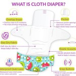 Cotton Cloth Adjustable Washable washable Diaper