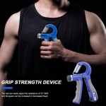 Adjustable Counter Hand Grip Strengthener For Muscle Recovery