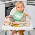 Silicone Baby Bibs _safe Comfortable Feeding Food Catcher Plastic