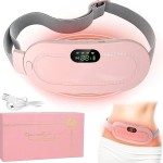 Electric Warm Belt 3s Fast Heat Relief Waist Pain Cramps Vibrating Abdominal Electric Belt