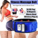 Electric Vibrating Slimmer Belt _Weight Loss Magnetic Belt Massage