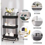 Stylish Modern 3-Layer Trolley Rack