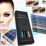 Flormar 12 Colors Waterproof and long lasting Eyeliner Set